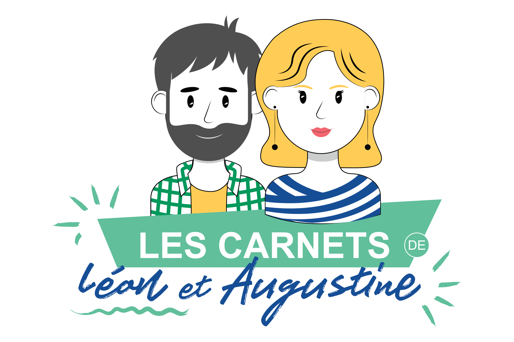 logo Les carnets de Léon et Augustine